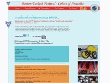 Tablet Screenshot of bostonturkishfestival.org